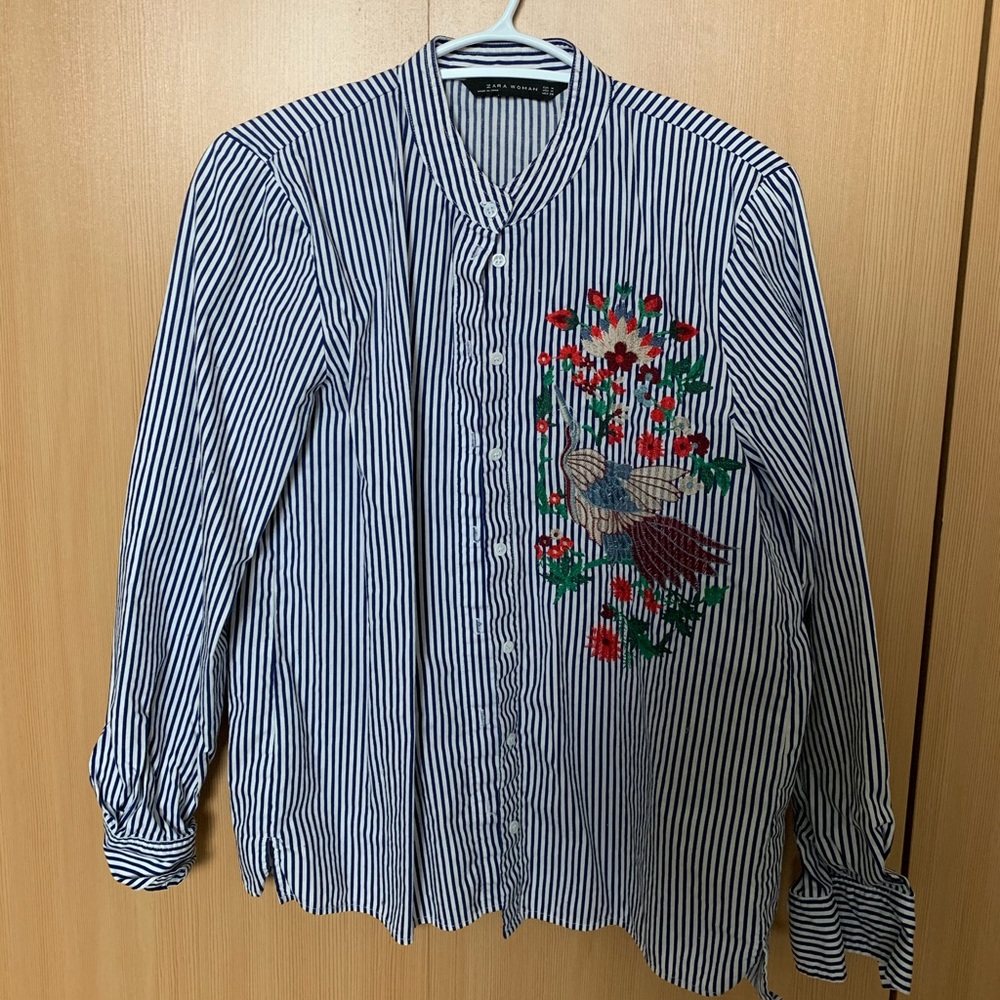 Zara Ebroidered Shirt